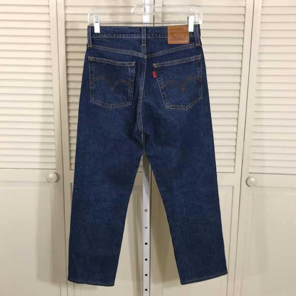 Levi’s Wedgie Straight Fit Women's Cropped Jeans Size 26 - Picture 7 of 12